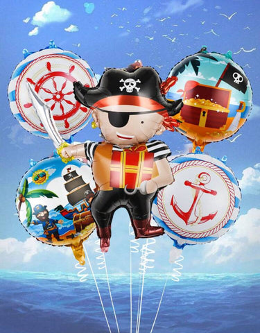 Pirate Balloon Bouquet Bundle