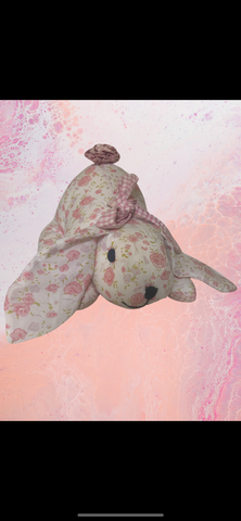 Floral Bunny plush