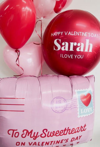 Valentine’s Balloon Bouquet Bundle