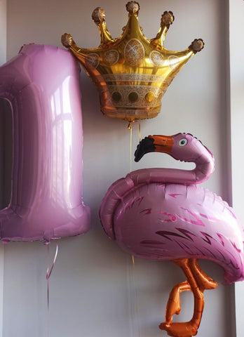 Jumbo Foil Balloons (Numbers/Shapes/Crowns/Animals + many more)