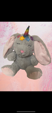 Unicorn Bunny plush