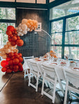 Circle backdrop+3m balloon garland package