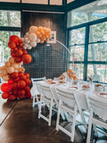 Circle backdrop+3m balloon garland package