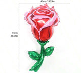 Rose foil balloon (small)