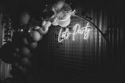 Neon Sign Hire - Let’s Party