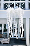 Elegant dangling balloon display