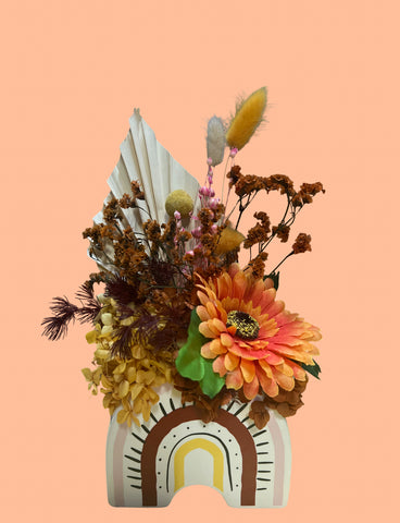 ‘Sunshine after a Rainbow’ Floral arrangement (small)