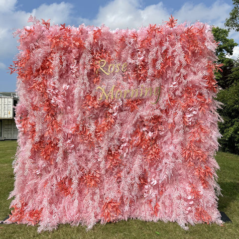 ‘Pink Dream’ Flower Wall hire