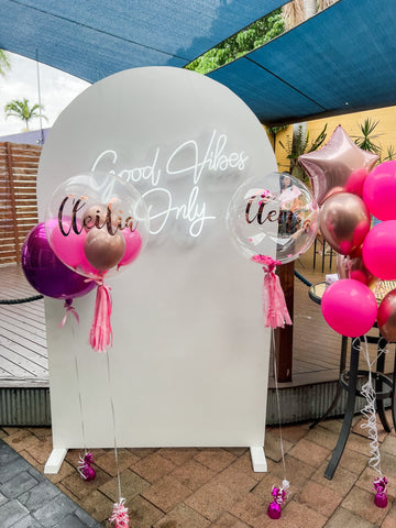 Neon Sign Hire - 'Good Vibes Only'