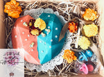 Gender Reveal Chocolate Smash Heart