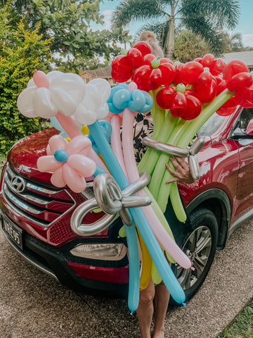 Flower Balloon Bouquet